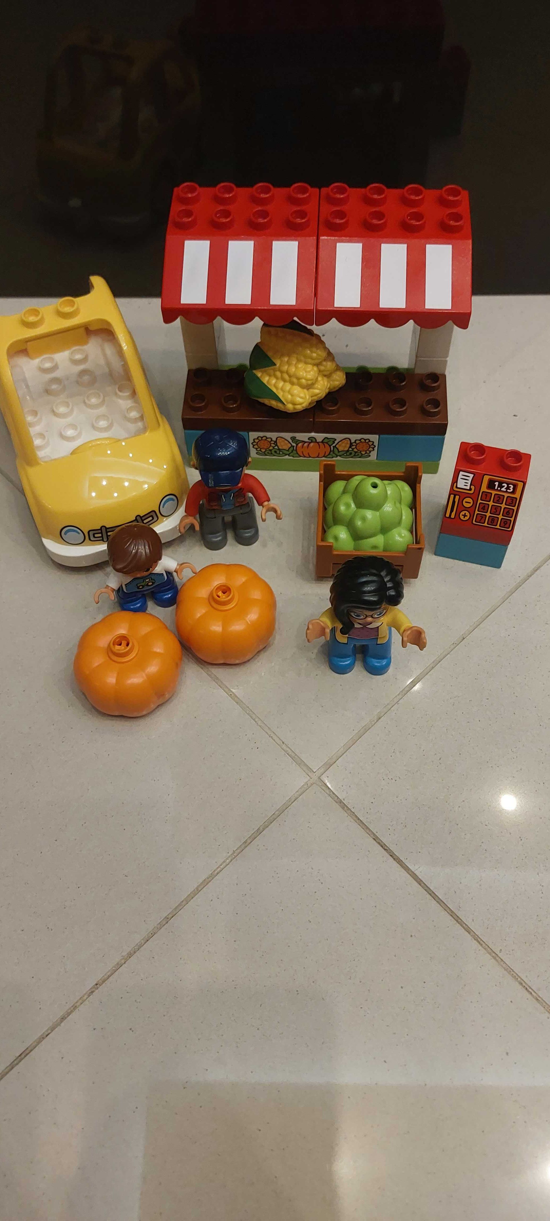 Lego DUPLO, sklep, Targ, sklep, owoce, warzywa