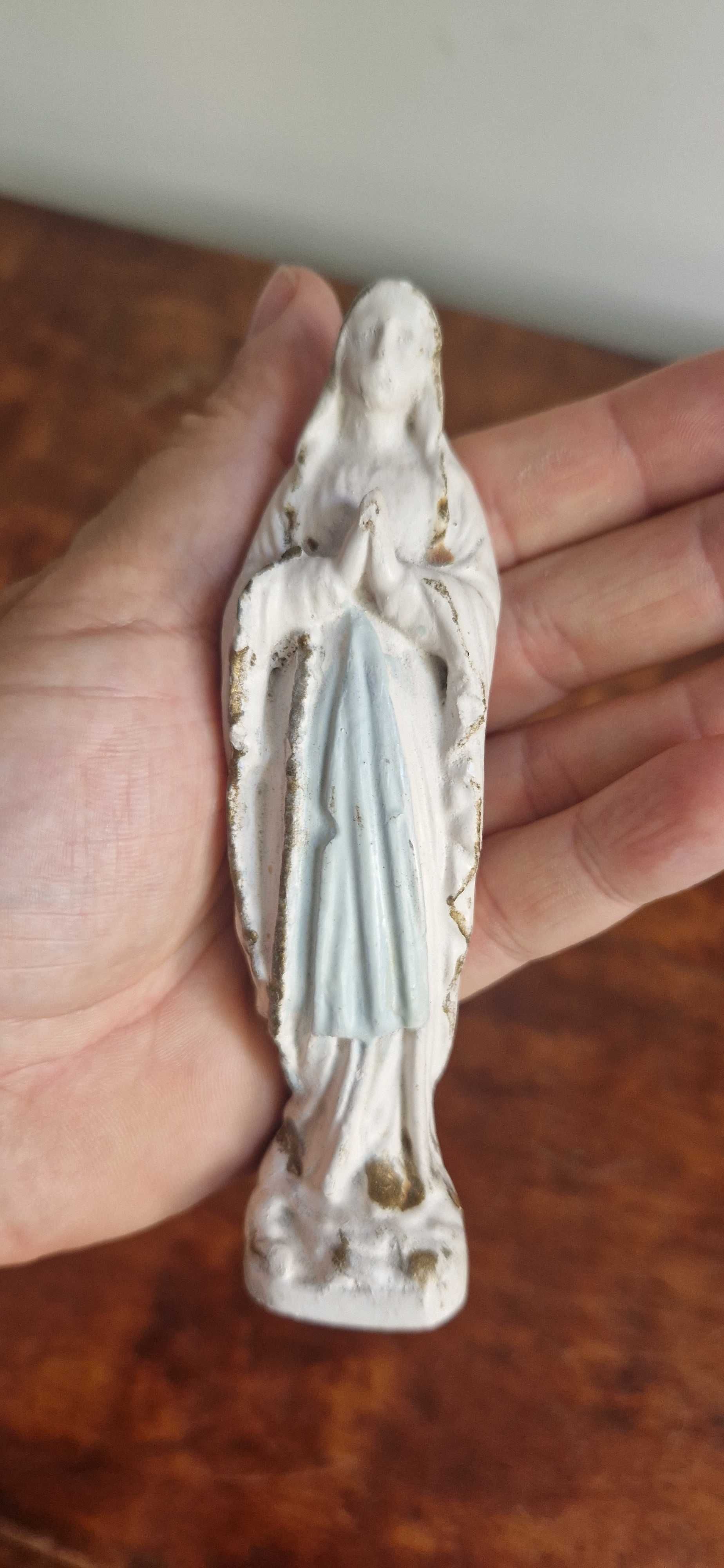 Stara figura dewocjonalia Maryja Madonna przedwojenna antyk Francja