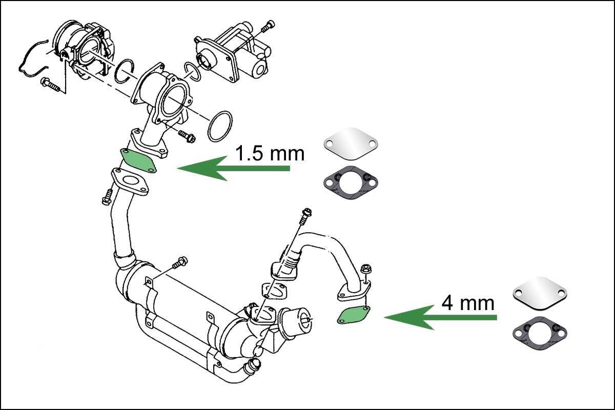 Комплект заглушок EGR TDi AUDi SEAT SKODA VW FORD