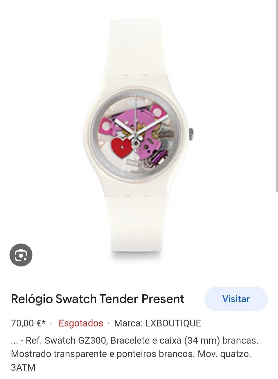 Relógio Swatch GZ300