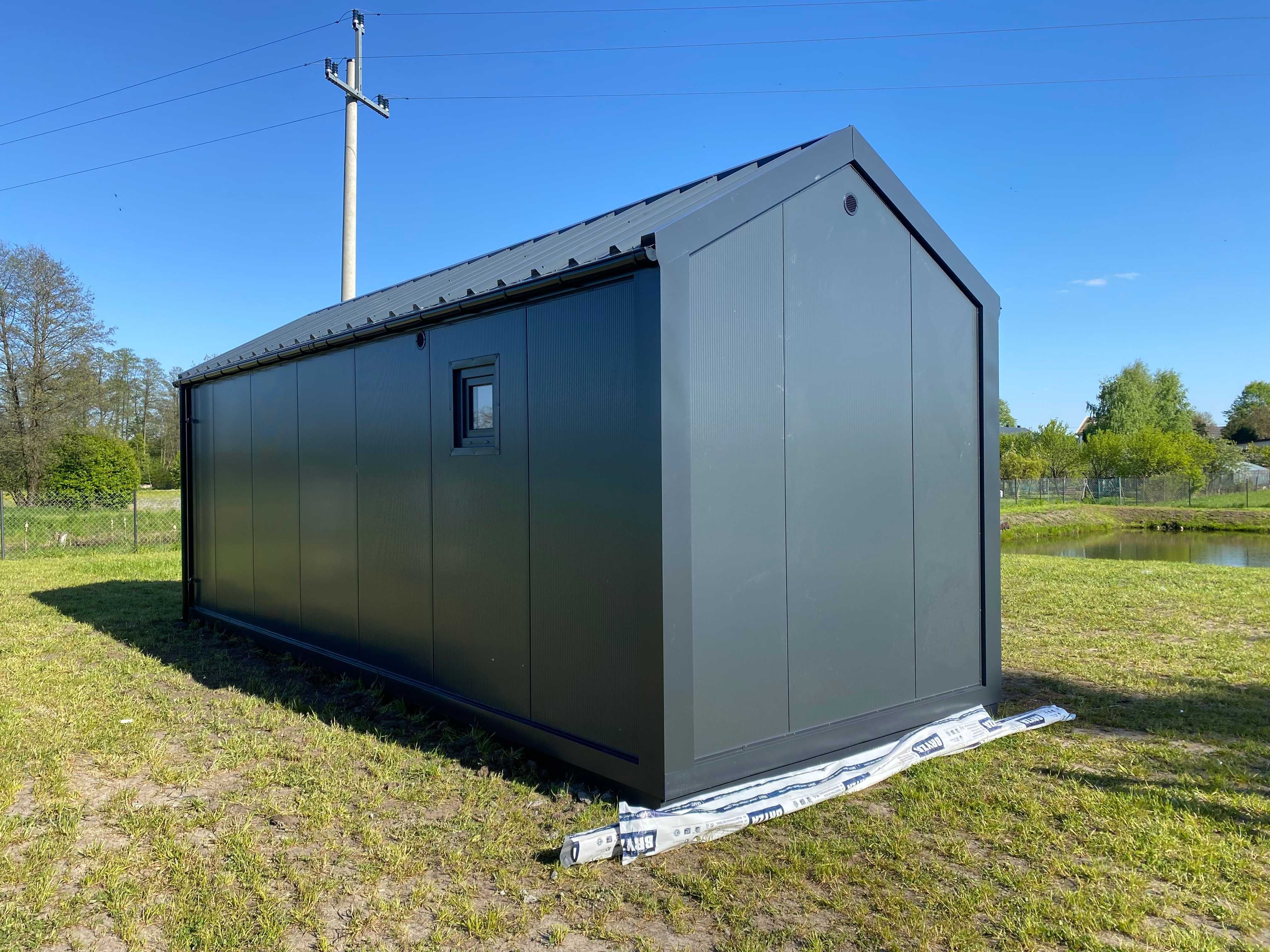 Domek letniskowy/całoroczny 10x3,5 (35m2) - wyposażony