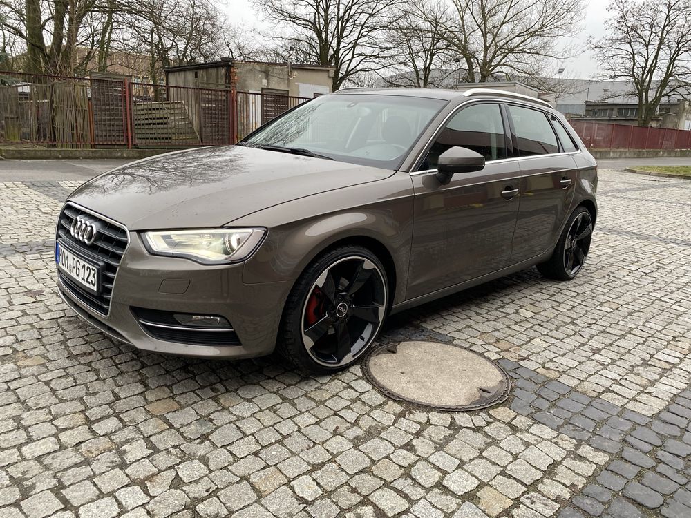 Audi A3 8V 2.0TDI QUATTRO 4x4 Keyless Rotor 19” Navi Led Niski przebie