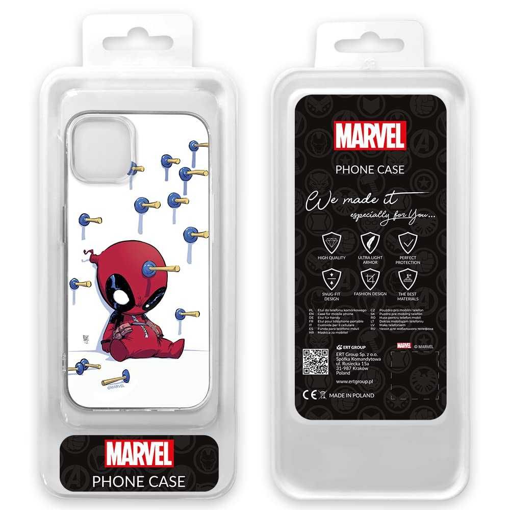 ETUI do iPhone 14 DEADPOOL od Marvel silikonowe w935