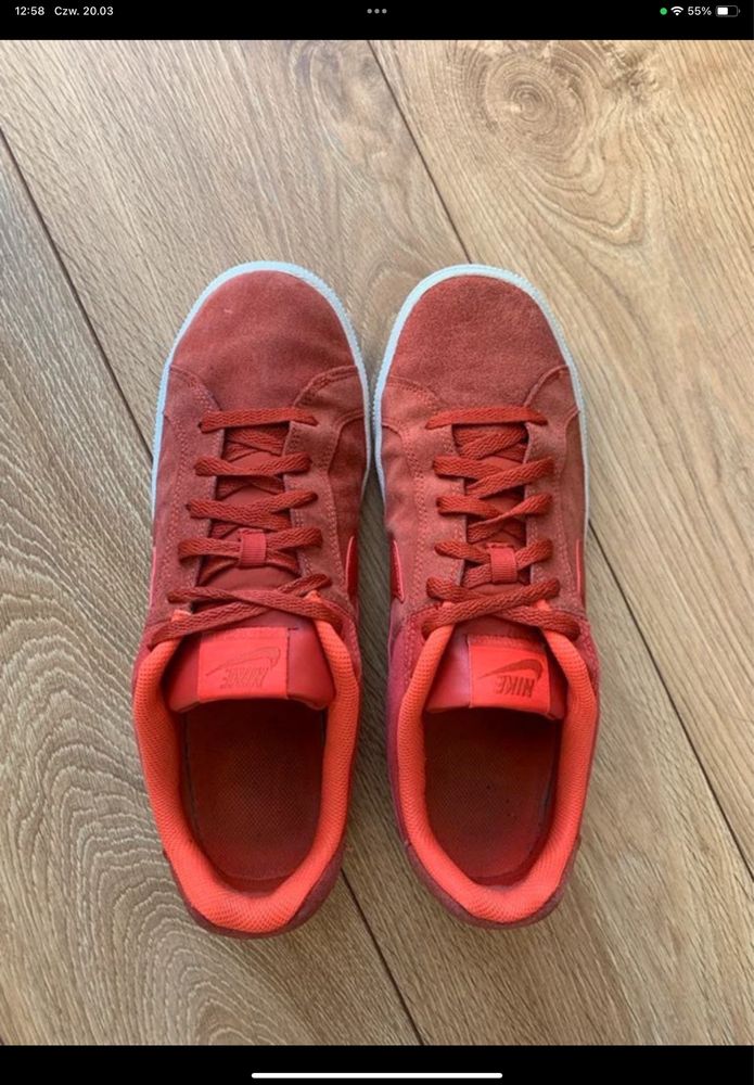Pomarańczowe buty nike męskie