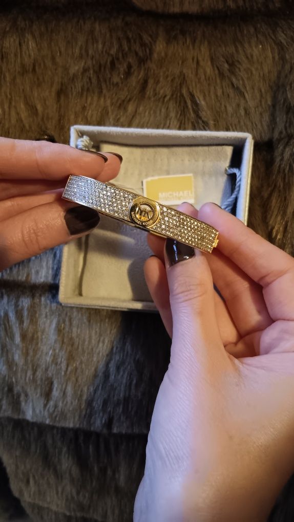 Pulseira de aço inoxidável de Michael Kors