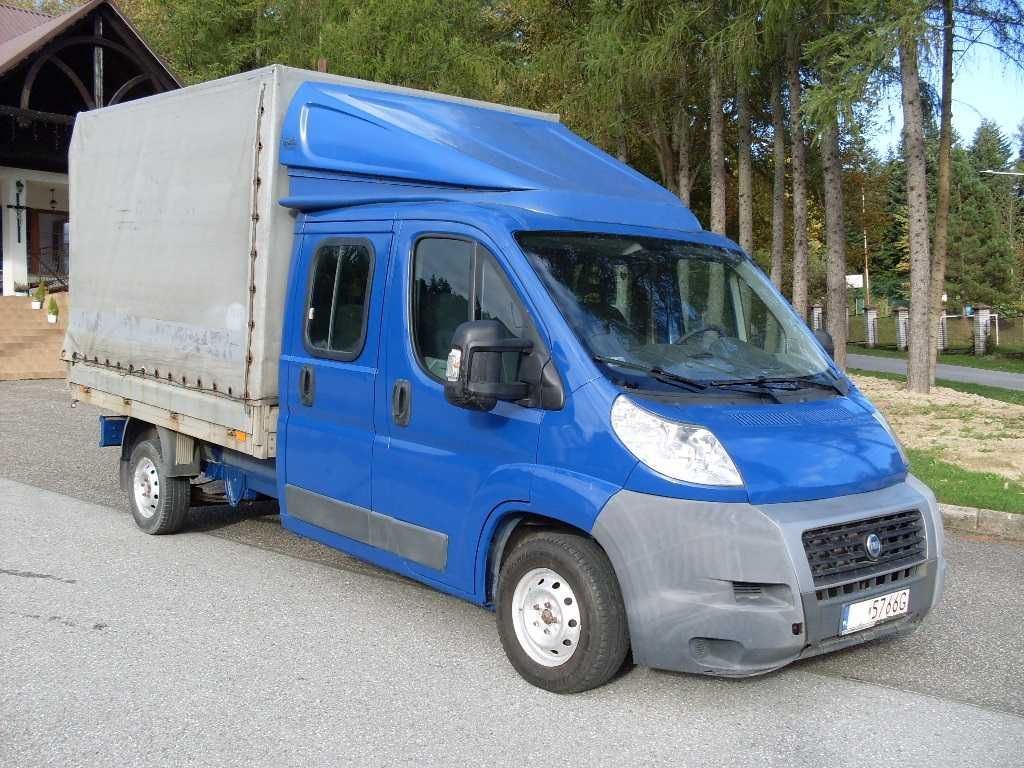 Fiat Ducato 7-mio osobowy , Doka, Zadbany, Zdrowy. Okazja.