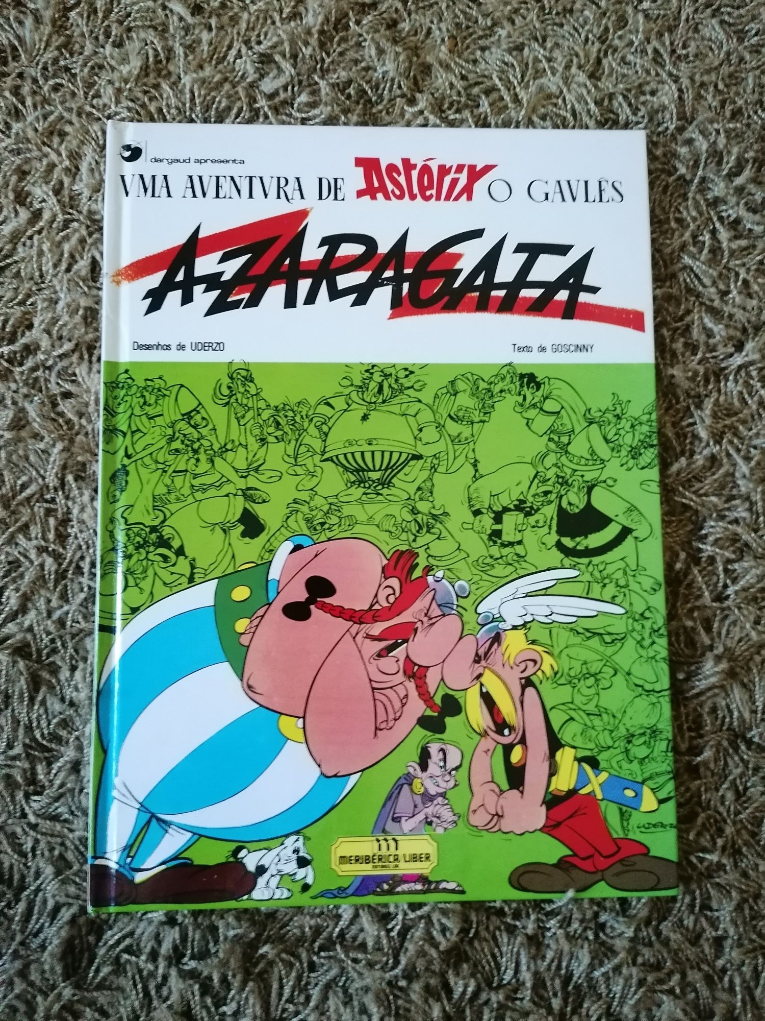 7 livros de Astérix