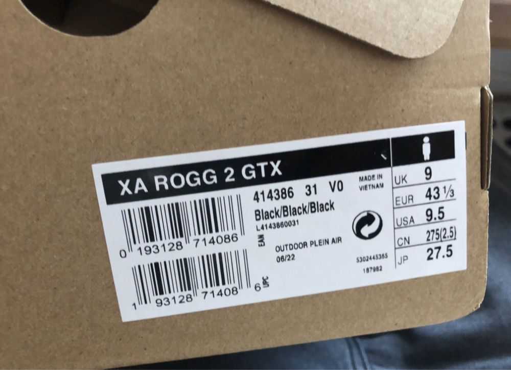 Кросссовки Salomon XA Rogg 2 Gore-Tex