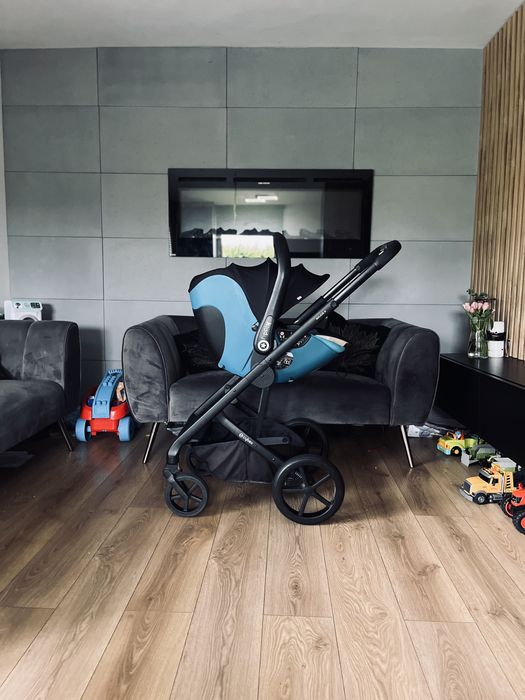 Wózek 3w1+baza  Cybex Balios z fotelikiem Kiddy