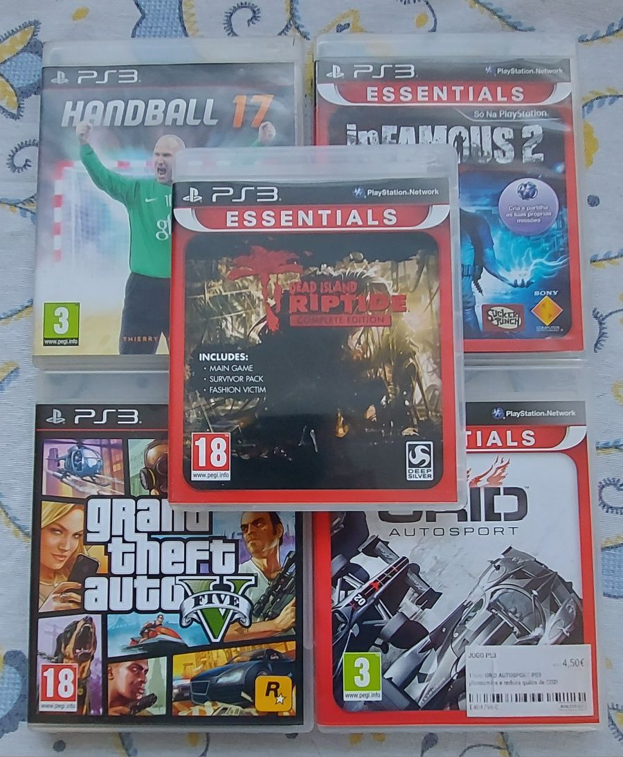 Lote de 20 Jogos Playstation 3