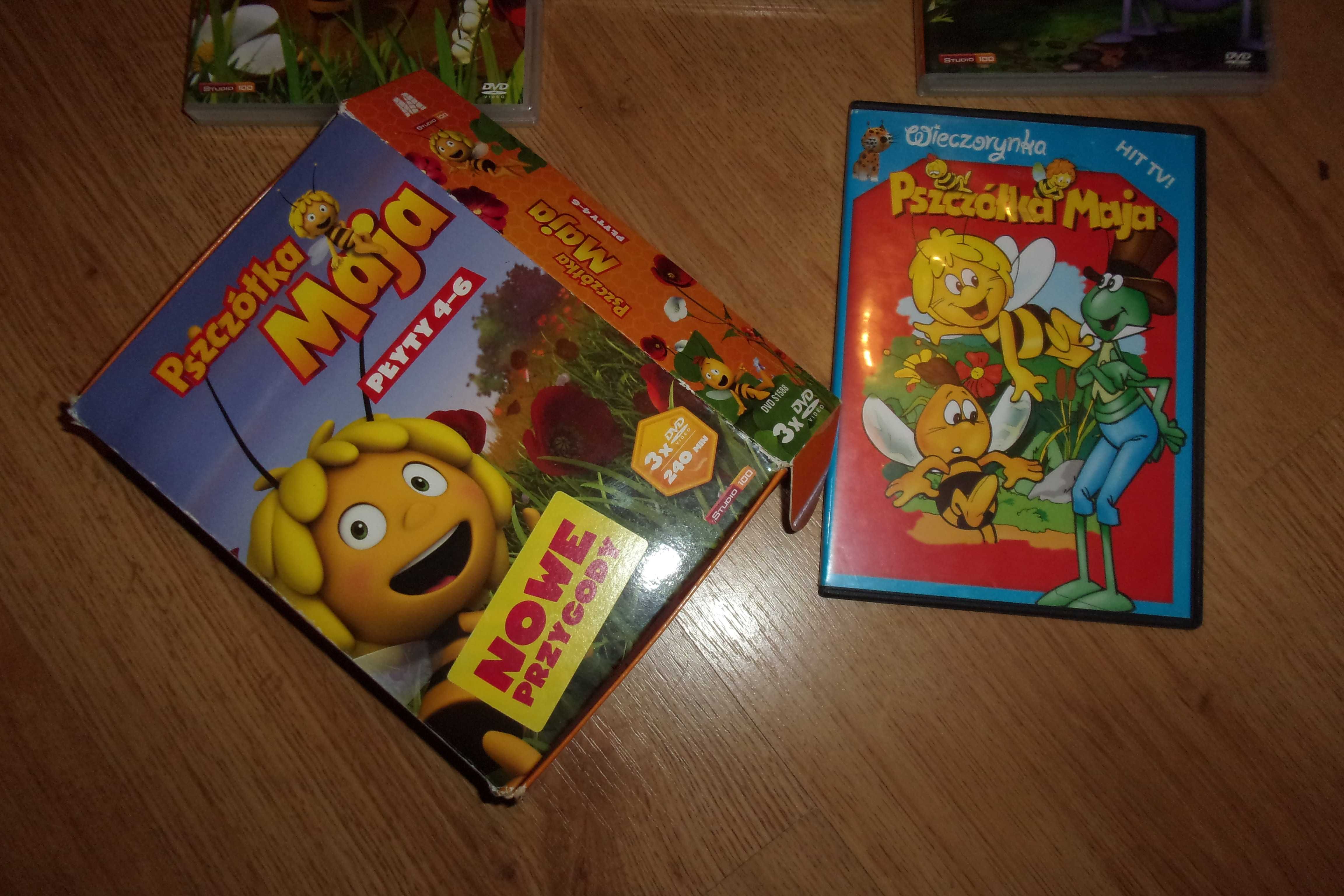 dvd pszczółka maja przeprowadzka gucia zakochany maks tajemnicze jajo