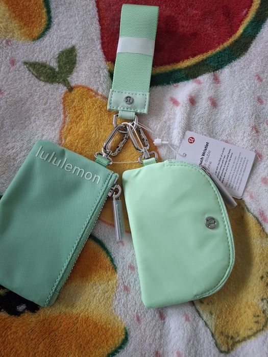 Nowy zestaw saszetek Lululemon seledynowy