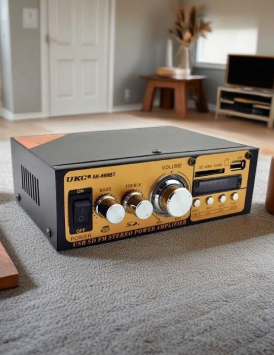 Підсилювач звуку з блютузом розкачає навіть найтихішу вечірку