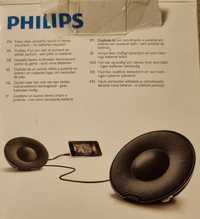 Colunas stereo portáteis Philips