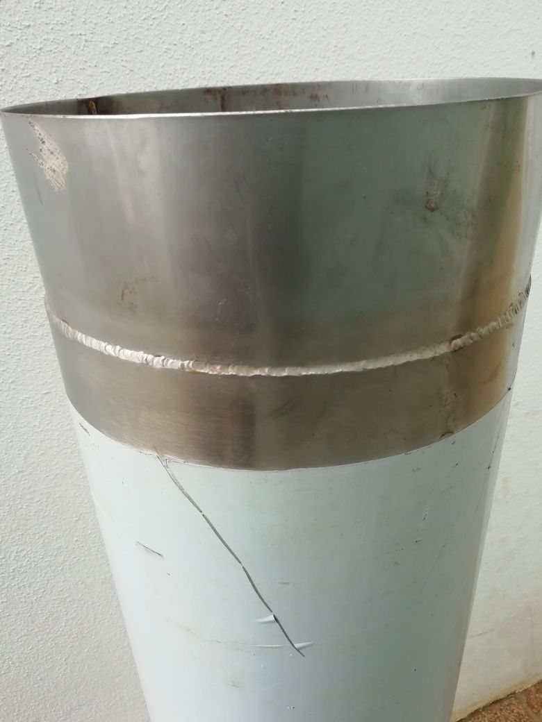 Tubo de inox de 200