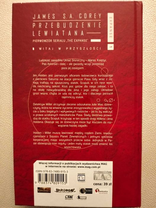 Przebudzenie Lewiatana - James S.A. Corey