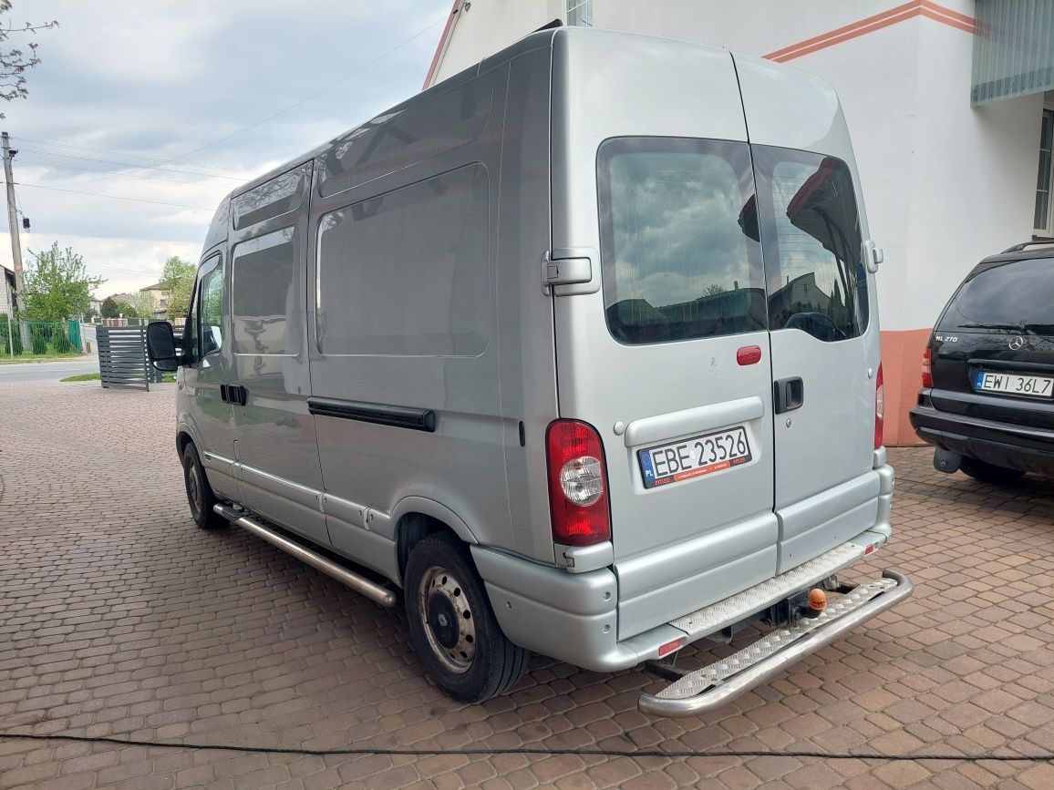 Renault Master 2.5 DCI 150km orurowanie, przebieg 278000km, super stan