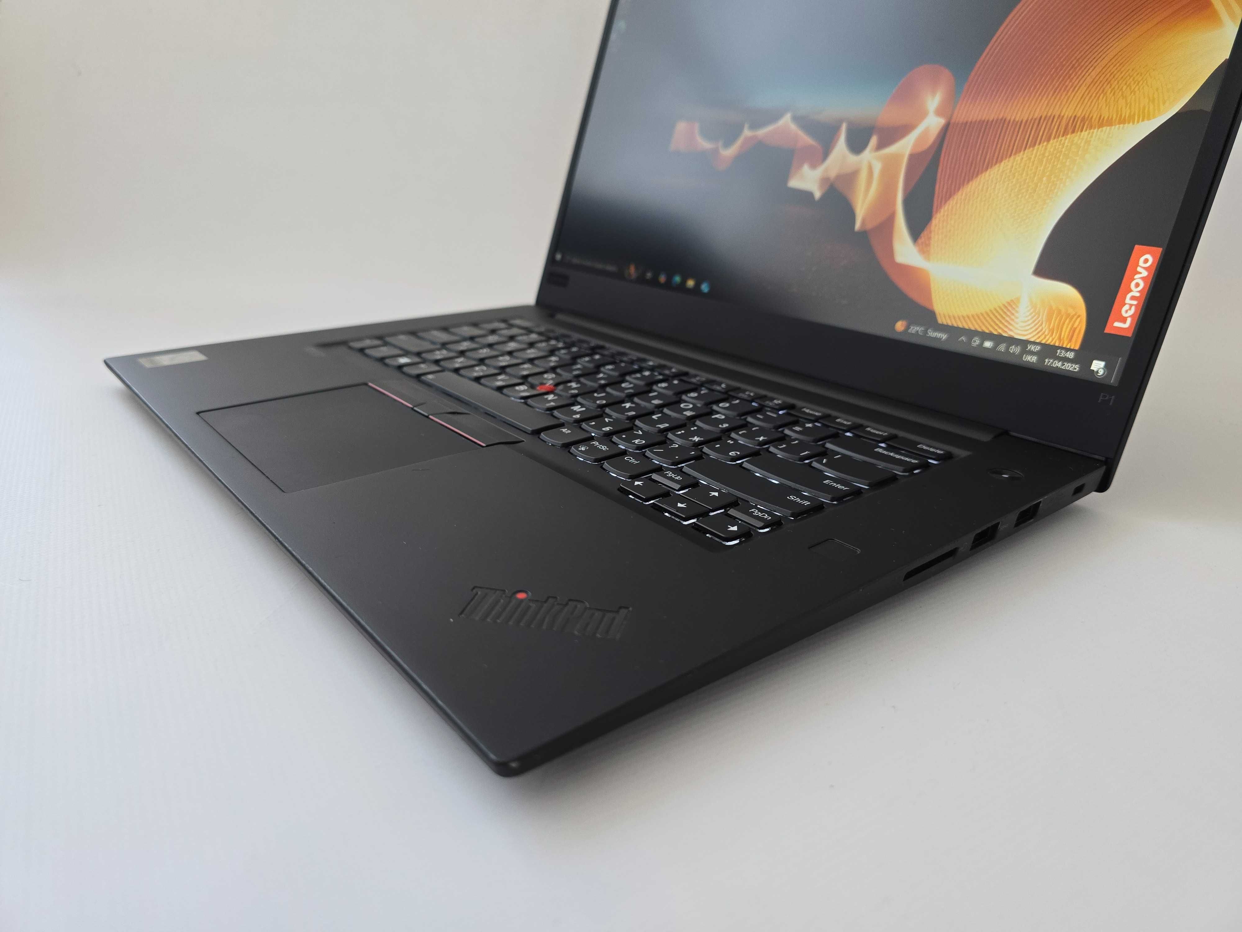 Ноутбук Lenovo Thinkpad P1 Gen 3 I9 10885H/GTX 1650TI/RAM 16GB/WIN 11