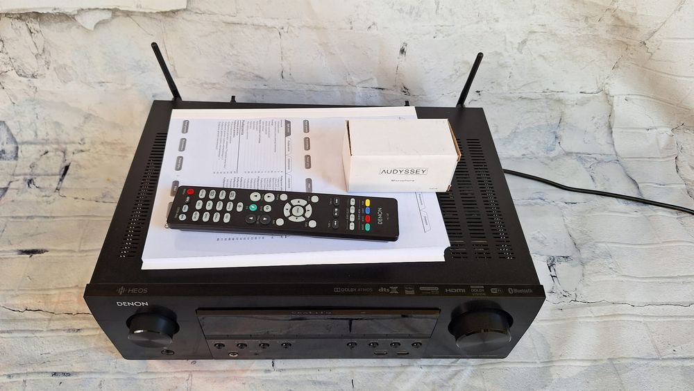 7.2 Denon AVR-S750 Wi-fi BT Heos 4k/60p eARC DSD Spotify Vtuner