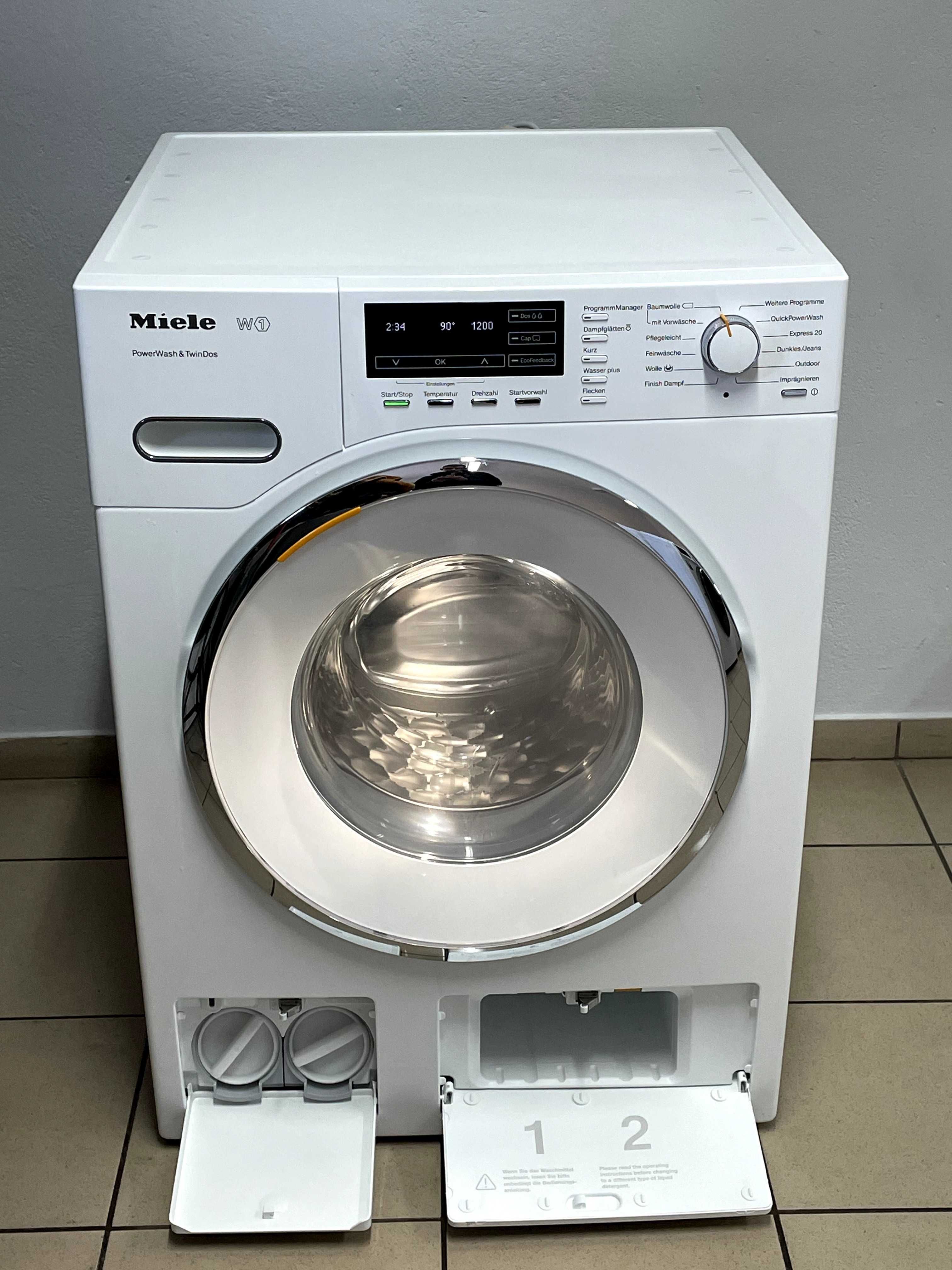 Pralka Miele PowerWash&TwinDos 8kg WMH 260 WPS 1600obr/min GW