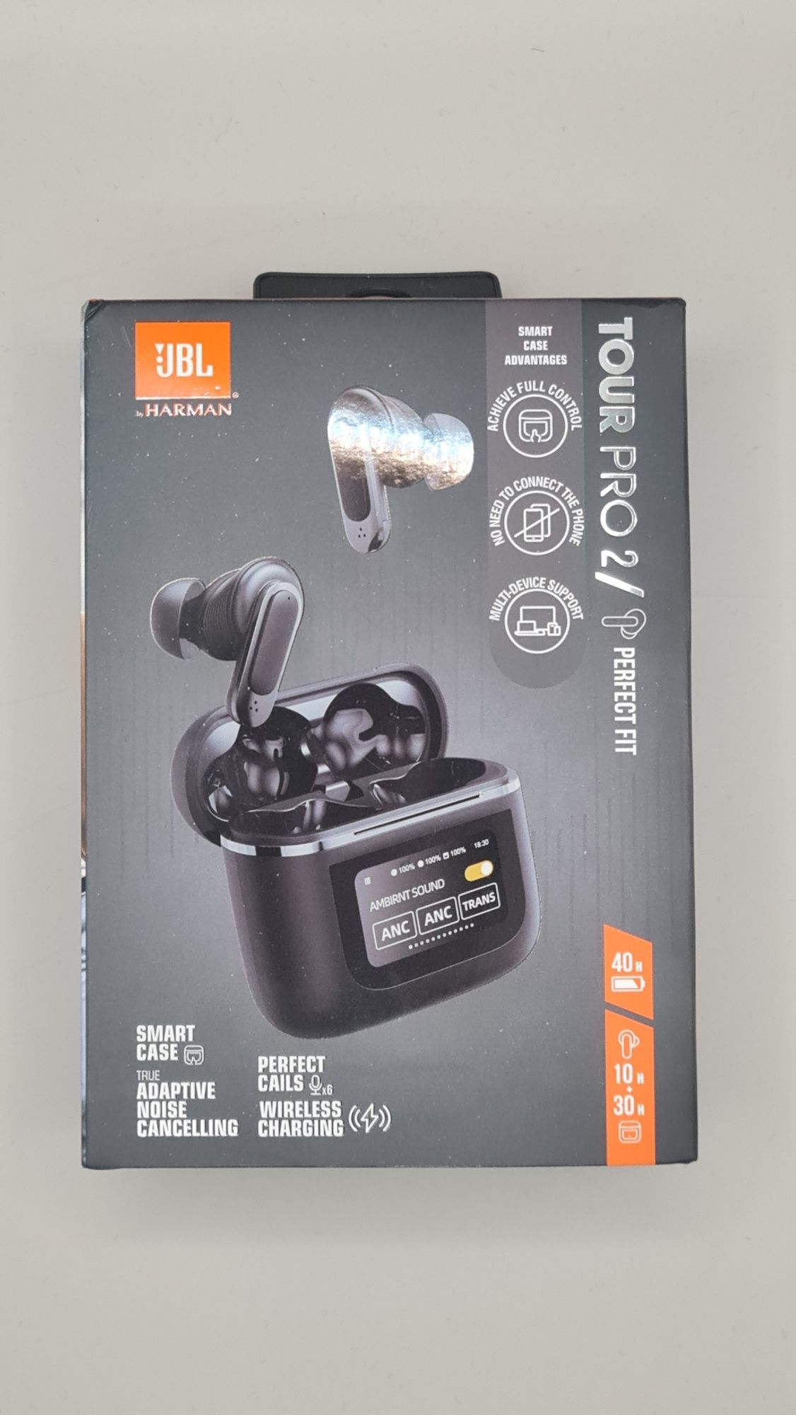 Навушники JBL Tour Pro 2 TWS (Black)