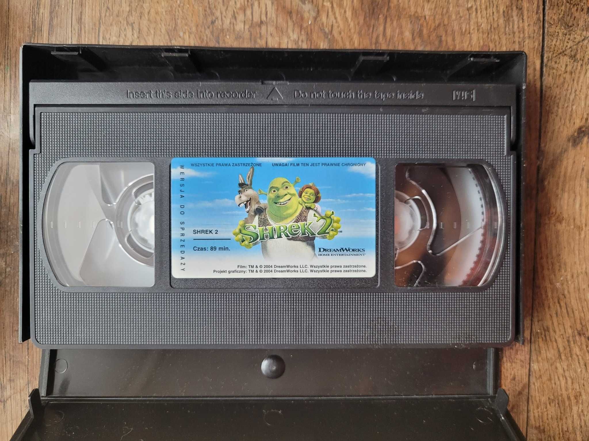 Shrek 2 VHS kaseta video