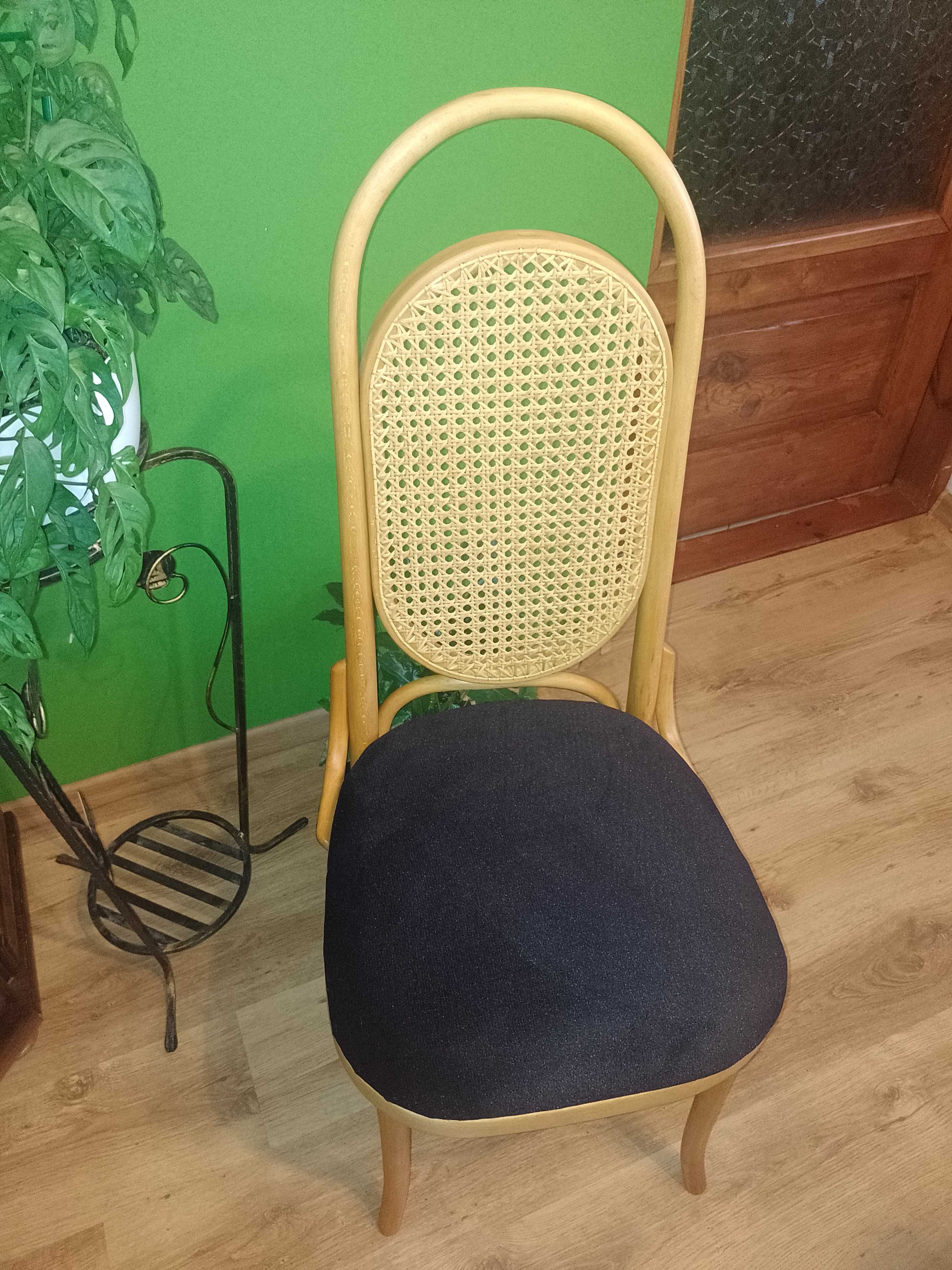 Piękne krzesełka stylowe typu Thonet 4 szt,oparcie plecionka wiedeńska