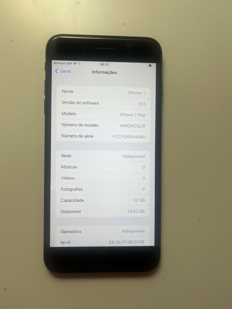 iPhone 7 Plus APPLE Jet Black 32GB