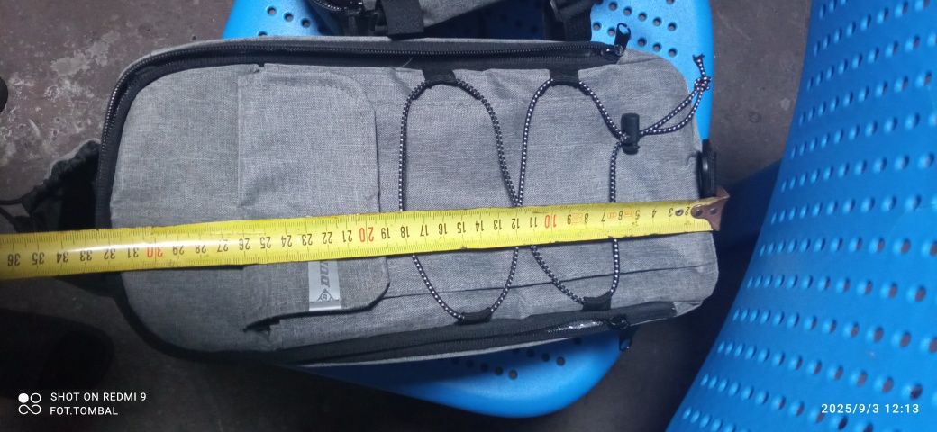 Torba na bagażnik termiczna  Dunlop i sakwa na kierownicę