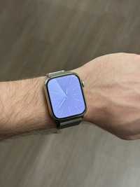 Zegarek Apple Watch S7 Silver Stainless Steel (GPS + Cellular)