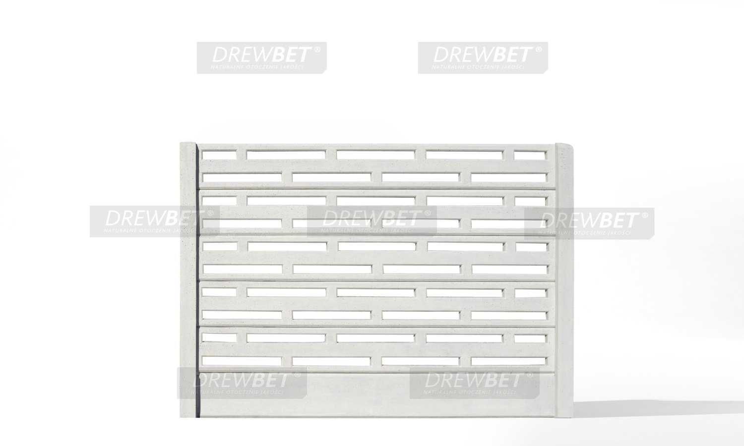 Panel ogrodzeniowy betonowy - ażurowy NOWOŚĆ