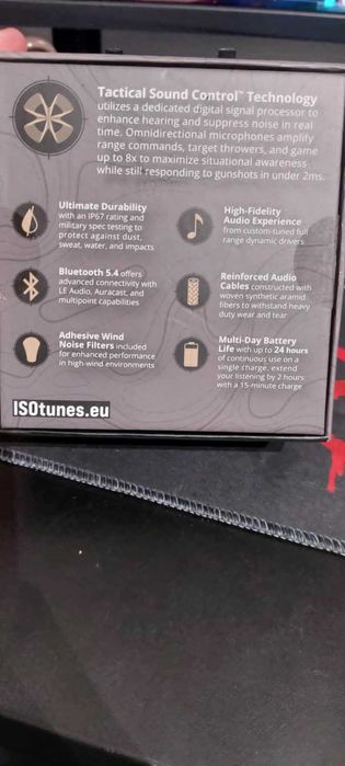 Słuchawki douszne ISOtunes SPORT Advance 2.0