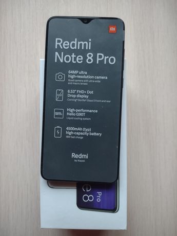Xiaomi Radmi Note 8 pro 6GB/64GB stan WZOROWY!
