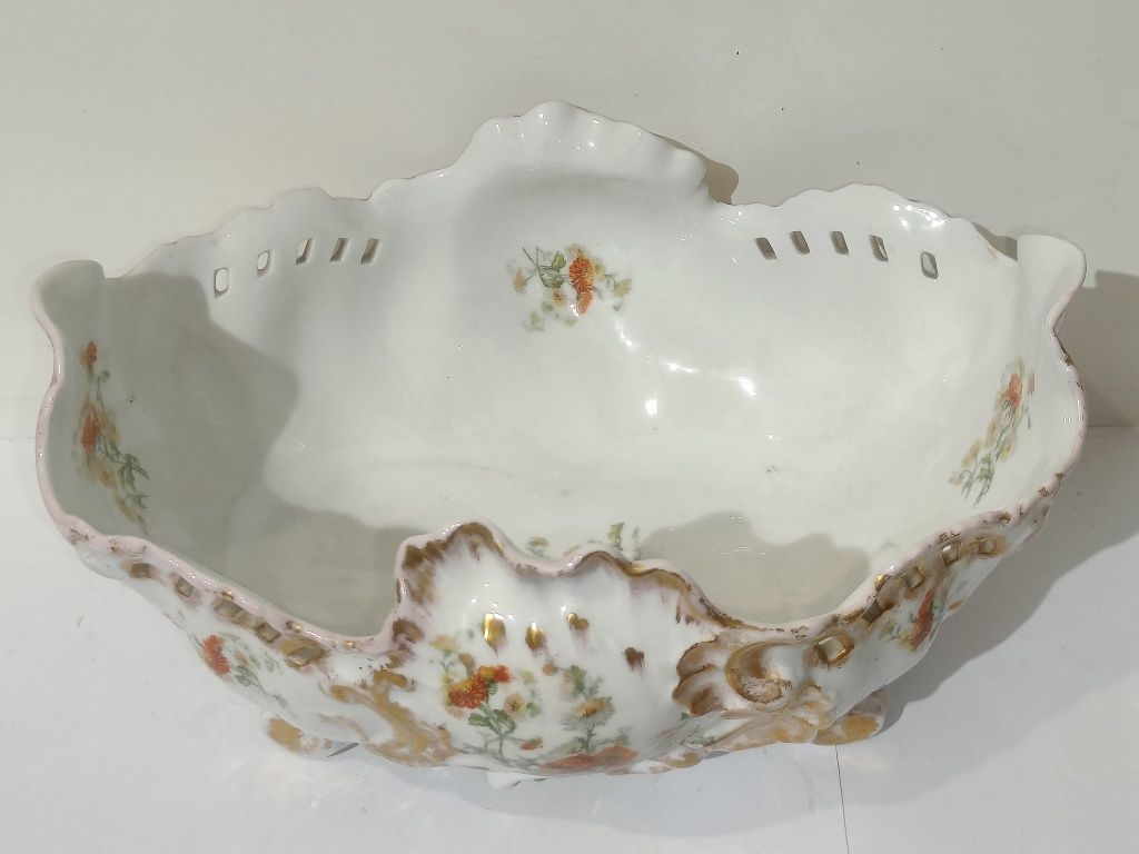 Dekoracyjna patera, misa Porcelanowa na owoce