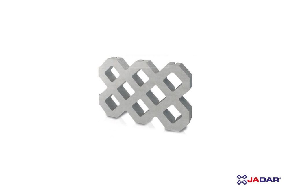 Płyta ażurowa meba 8cm szara