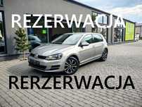 Volkswagen Golf VW Golf VII, 1.4 benzyna 125 KM, zarejestrowany ubezpieczony 90 tyś km