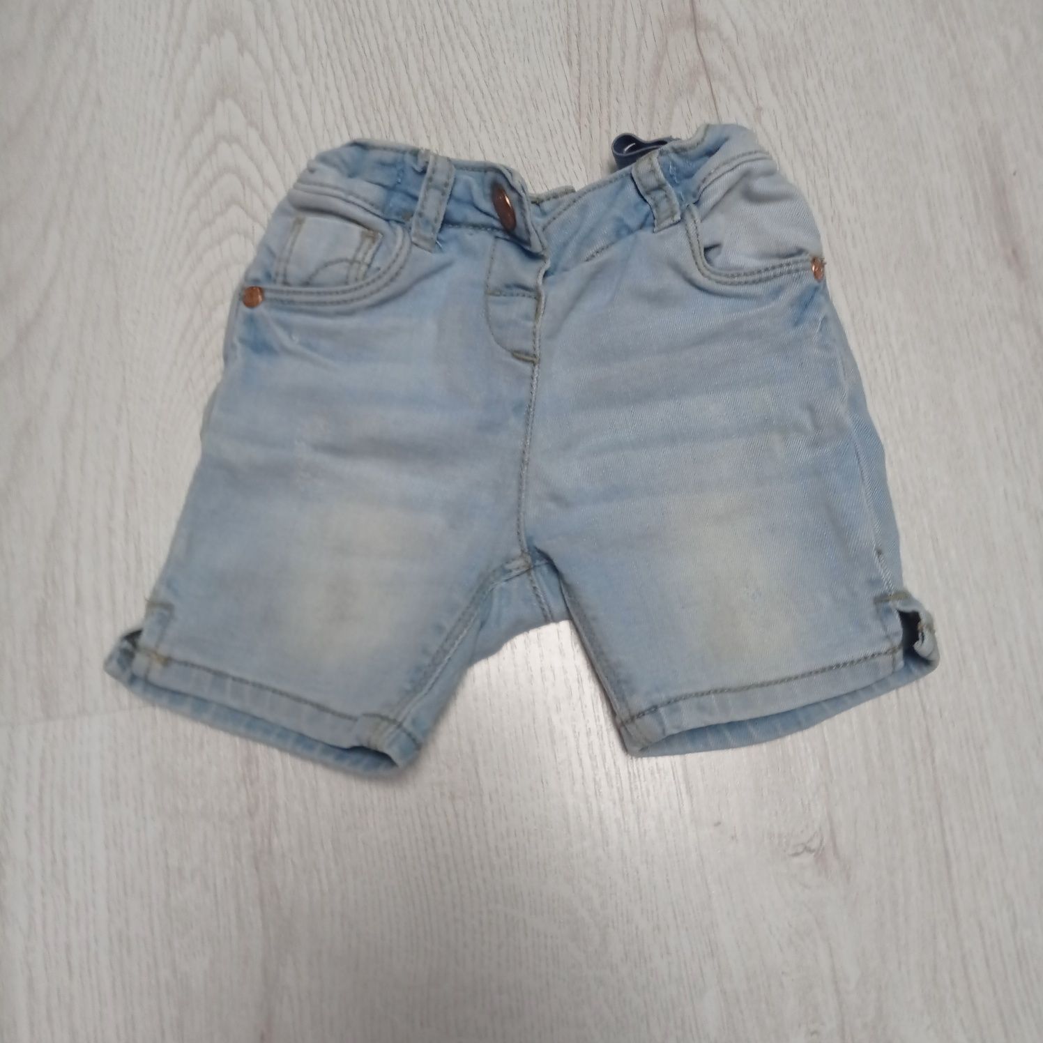 Szorty jeans 80 2 Szt