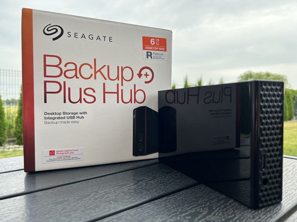 Dysk zewnętrzny Seagate Backup Plus Hub 6 TB