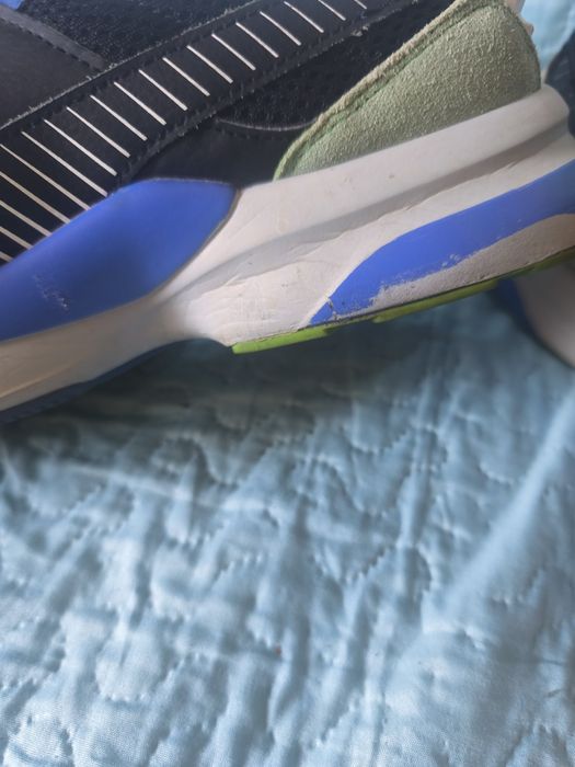 Tenis Puma Azuis e pretos