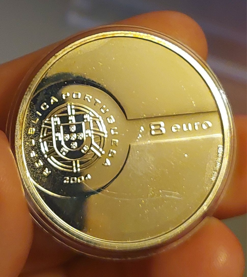 Moeda de prata- Euro 2004