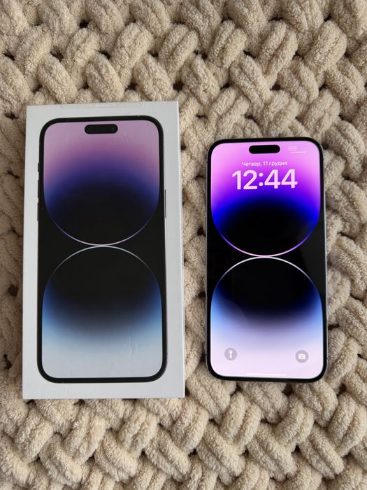 Iphone 14 pro max 256 deep purple esim