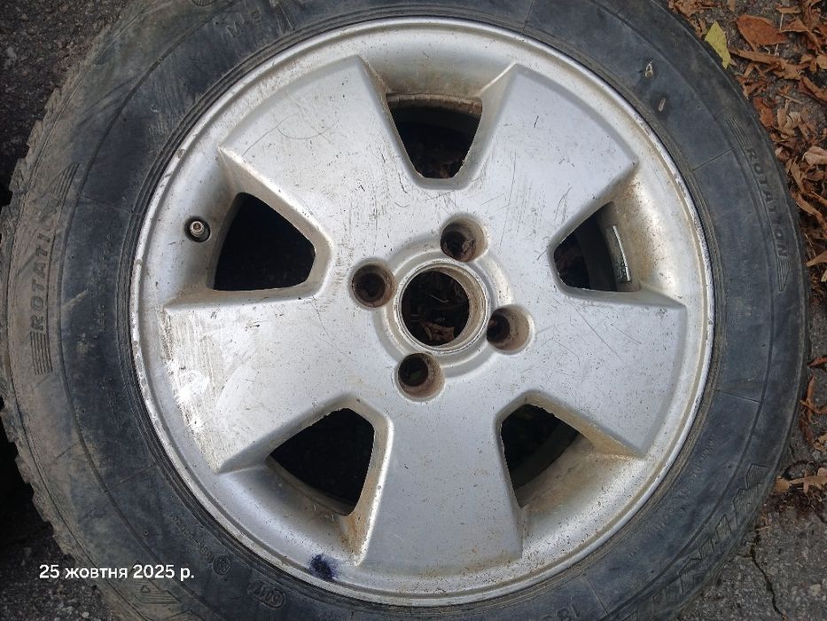 Шини диски резина зимня 185/65 R15 диски 4 на 100 з опеля комплектом