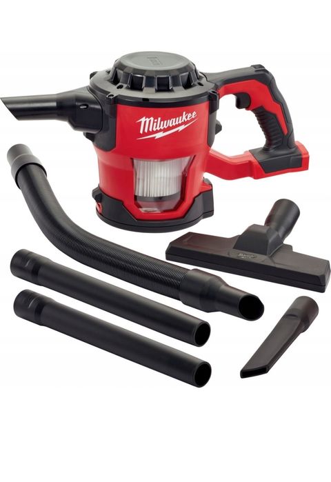 Odkurzacz przemysłowy Milwaukee M18 CV-0 + Filtr Kompaktowy