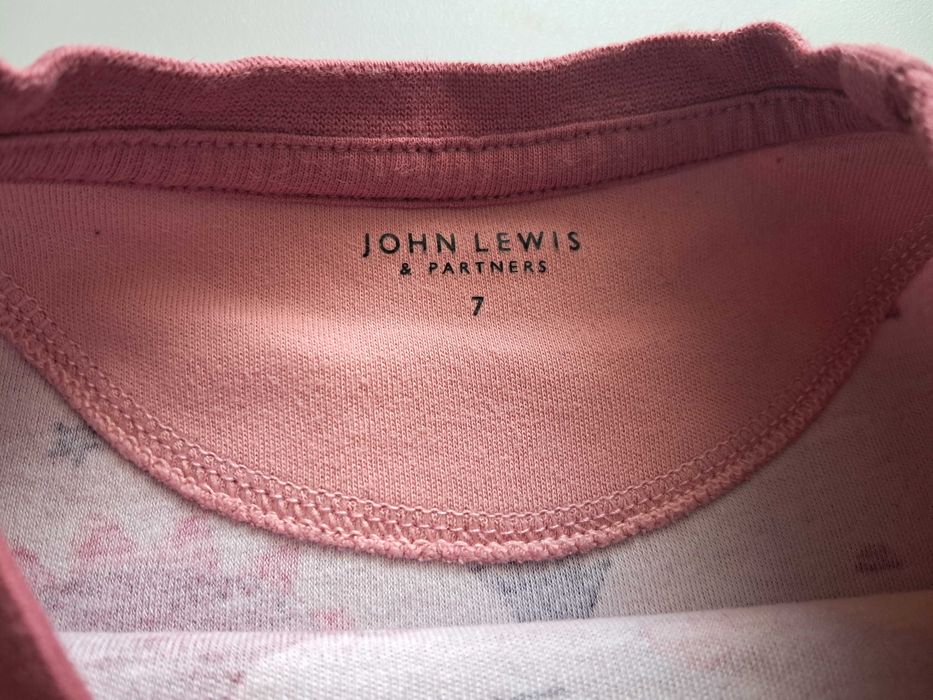 Super piżamka John Lewis, 100% bawełna, dinozaury, r. 122/ 7lat