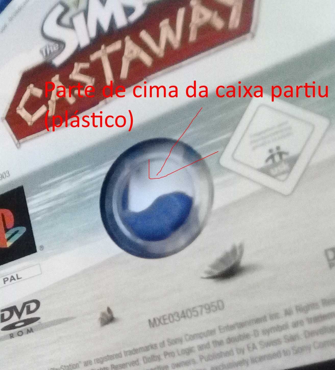 Jogo Playstation 2 / PS2 - Sims 2 Naufragos (The sims 2 Castaway)