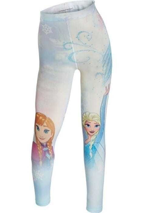 Legginsy elastyczne Elsa Frozen Kraina Lodu 104-110