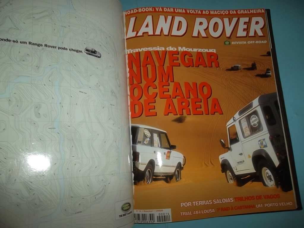 "LAND ROVER", revista de automobilismo, Nº 1 a 15.