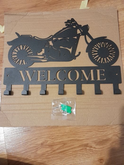 Wieszak na ubrania / klucze Motocykl - dla motocyklisty