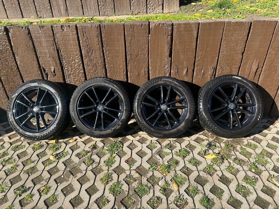 Felgi aluminiowe OPONY ZIMOWE  Audi A4 17 – komplet 4 sztuki