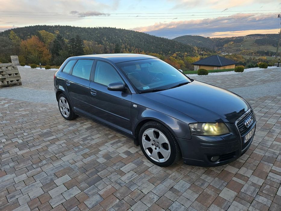 Audi A3 Sportback Audi A3 8P 4x4 bogate wyposażenie 2 właściciel, nowe opony lato i zima